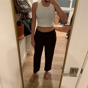 Eileen Fisher drawstring flowy pant